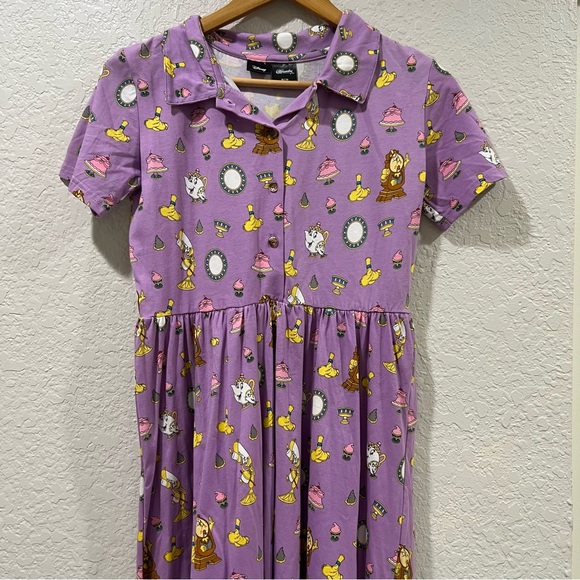 Cakeworthy Beauty and the Beast Be my Guest Dress Size Medium - Picture 6 of 13